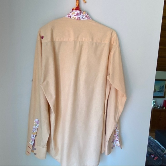 Fun and Floral casual button down shirt by Jared Lang - Picture 7 of 11